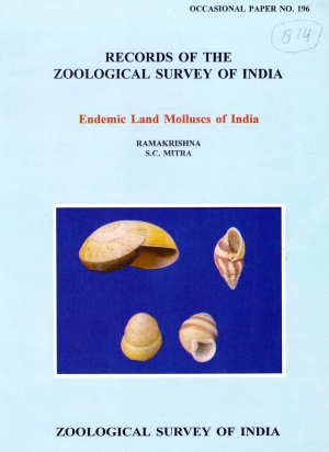 Records of the Zoological Survey of India, Occasional Paper No. 196 ...